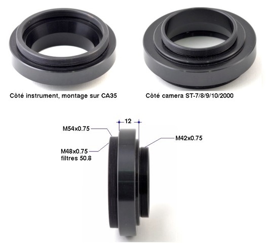 Takahashi Threaded M54 to T2 Adaptor